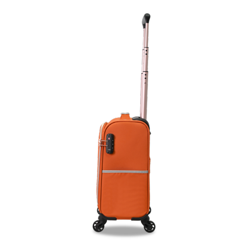 TUCCI ITALY ABITO 16 INCH CARRY-ON LUGGAGE-ORANGE