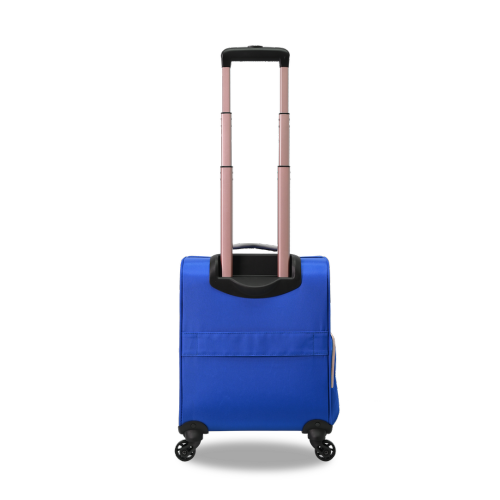BAGAGE DE CABINE DE 16 PO ABITO DE TUCCI ITALY - BLEU COBALT