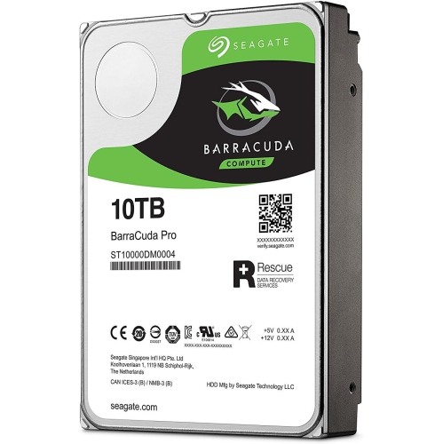 Seagate IronWolf 10TB NAS Hard Drive – High-Capacity Storage for NAS Systems
