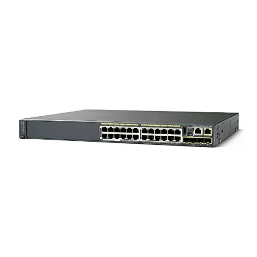 REFURBISHED GOOD Cisco WS-C2960S-F24PS-L 2960S 24 Port POE+ Managed Ethernet Switch