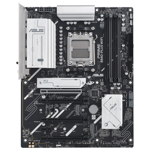 ASUS Prime B840-Plus Wi-Fi 6E ATX AM5 DDR5 Motherboard for AMD Ryzen 9000 & 8000 & 7000 Series CPUs