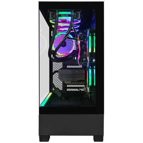CLX SET Gaming Desktop - Liquid Cooled AMD Ryzen 7 9800X3D 4.7GHz 8-Core Processor, 32GB DDR5 Memory, GeForce RTX 5080 16GB GDDR7 Graphics, 2TB SSD,