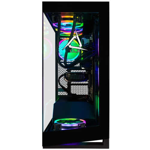 CLX Horus Gaming Desktop-Liquid Cooled AMD Ryzen 9 9950X 4.3GHz 16-Core CPU, 96GB DDR5 Memory, GeForce RTX 5080 16GB GDDR7 Graphics, 2TB SSD, 8TB