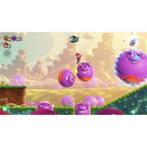 Ensemble Nintendo Switch - Modèle OLED Super Mario Bros. Wonder et abonnement individuel Online de 3 mois
