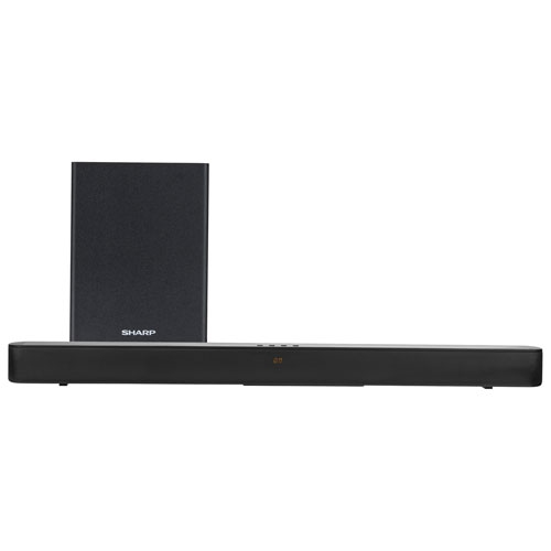 Open Box -Sharp HT-SBW192 50-Watt 2.1 Channel Sound Bar with Wireless Subwoofer