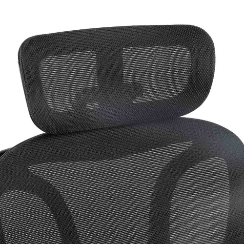 Fauteuil de bureau ergonomique MotionGrey Mellow – Dossier en filet confortable avec accoudoirs réglables – Chaises d'ordinateur parfaites pour le