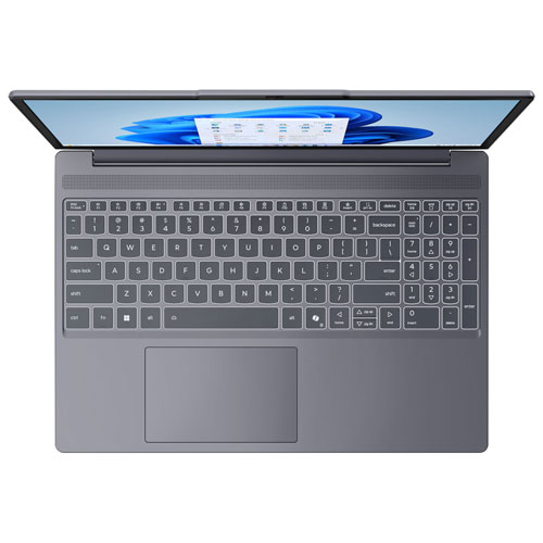 Portable IdeaPad Slim 3i de 15,3 po de Lenovo - Gris luna (Core 3 - 100U d'Intel/RAM 8 Go/SSD 512 Go/Windows 11)