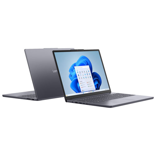 Portable IdeaPad Slim 3i de 15,3 po de Lenovo - Gris luna (Core 3 - 100U d'Intel/RAM 8 Go/SSD 512 Go/Windows 11)