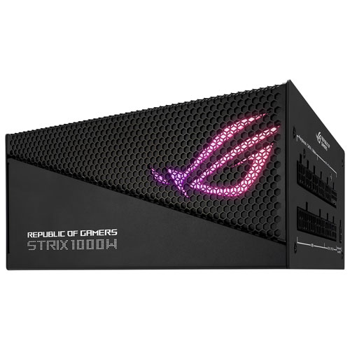 ASUS ROG Strix 1000-Watts ATX Gold Aura Edition Power Supply