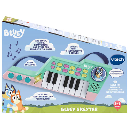 VTech Bluey Keytar - Blue