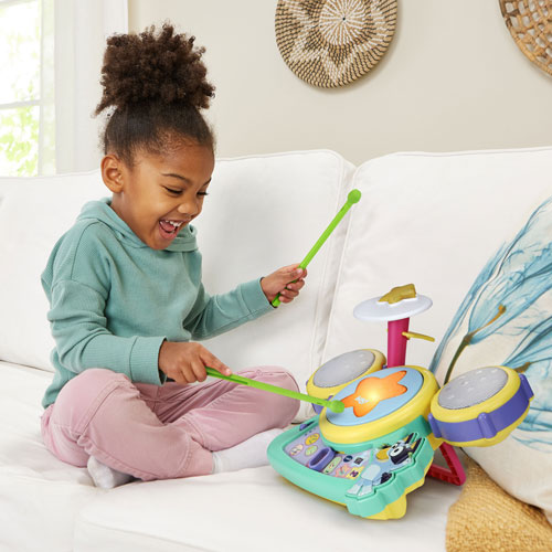 VTech Bluey Hooray Drum Set - English