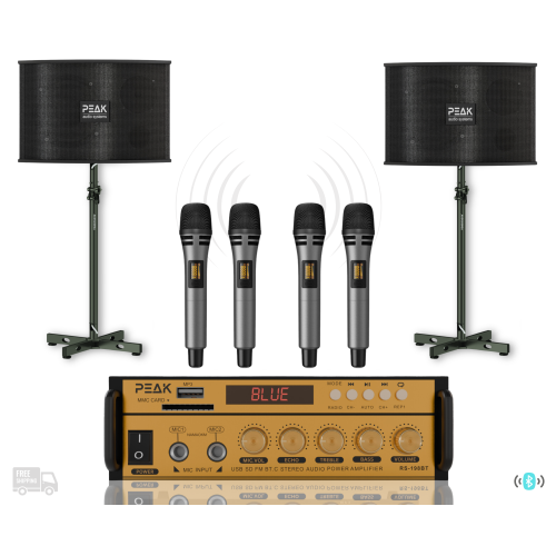 Système de karaoké PRESTIGE PRO+ STIGE I DE PEAK Karaoke – 600&nbsp;W