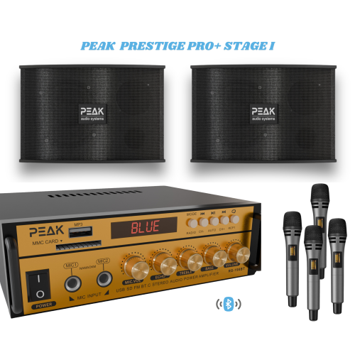 Système de karaoké PRESTIGE PRO+ STIGE I DE PEAK Karaoke – 600&nbsp;W