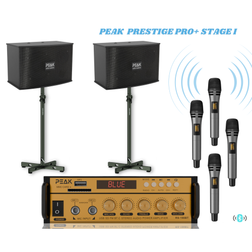 Système de karaoké PRESTIGE PRO+ STIGE I DE PEAK Karaoke – 600&nbsp;W
