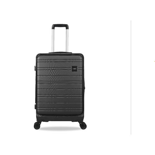 TUCCI ITALY CIRCOLO 3PC LUGGAGE SET EXPANDABLE-BLACK