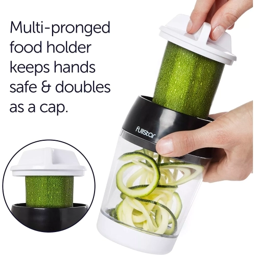 Ultimate 4-in-1 Vegetable Spiralizer – Effortless Zoodle & Veggie Cutting for Healthy Meals!