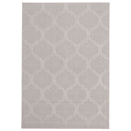 Cambridge Grey Polypropylene Rug 5'3" x 7'7"