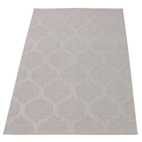 Cambridge Grey Polypropylene Rug 5'3" x 7'7"