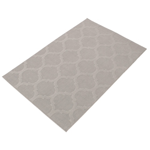Cambridge Grey Polypropylene Rug 5'3" x 7'7"