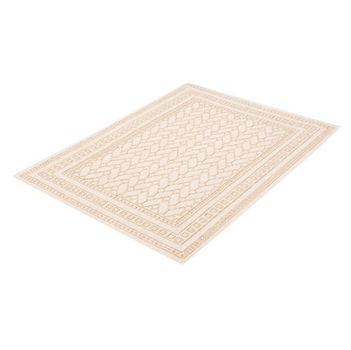 Francesca Taupe Polypropylene Rug 2'6" x 12'0"