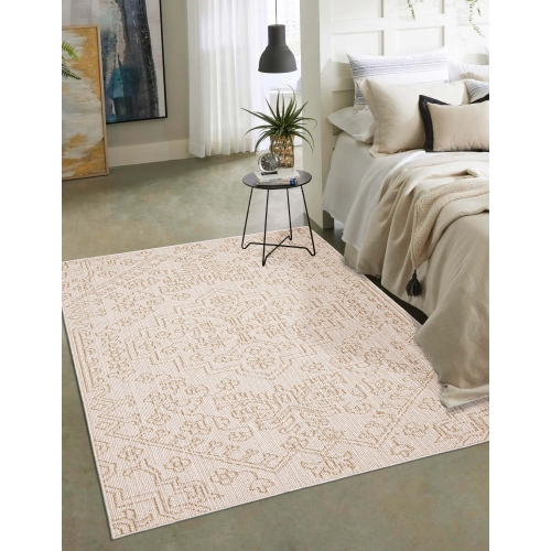 Umbra Taupe Polypropylene Rug 2'6" x 12'0"