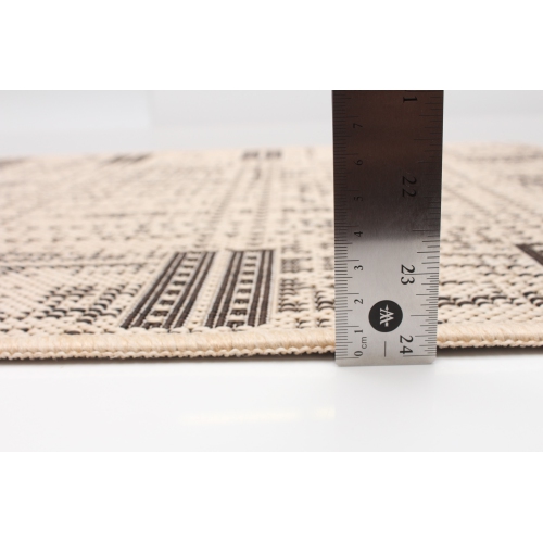 Solea Tan Polypropylene Rug 2'2" x 6'7"