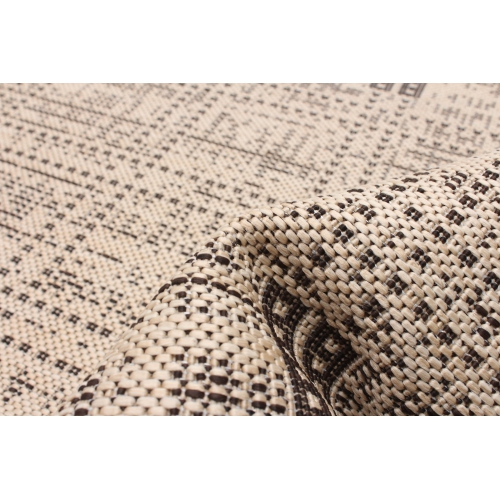 Solea Tan Polypropylene Rug 2'2" x 6'7"