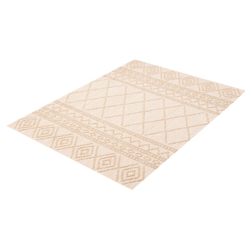 Nolita Taupe, Taupe Polypropylene Rug 4'0" x 6'0"
