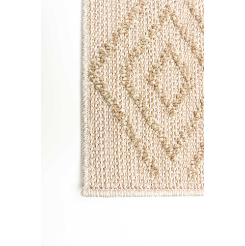Nolita Taupe, Taupe Polypropylene Rug 4'0" x 6'0"