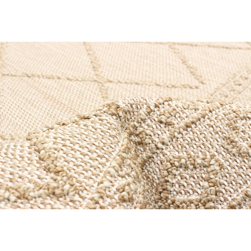 Nolita Taupe, Taupe Polypropylene Rug 4'0" x 6'0"