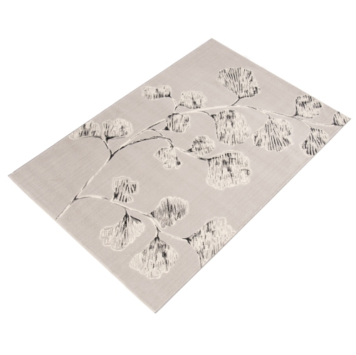 Prima Ivory Polypropylene Rug 5'3" x 7'7"