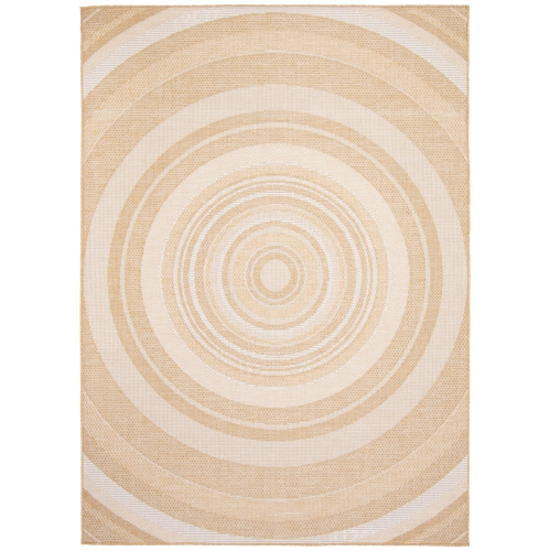 Veranda Diamond Blue Polypropylene Rug 6'7" x 9'6"