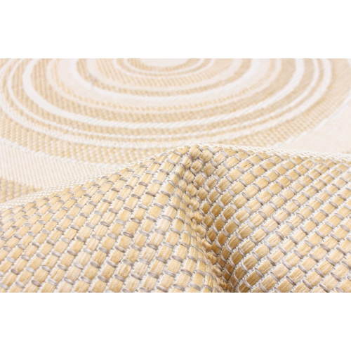 Veranda Diamond Blue Polypropylene Rug 6'7" x 9'6"