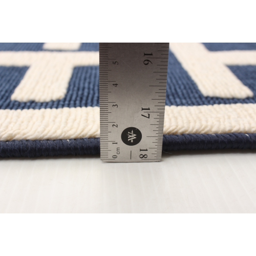 Villa Grey Polypropylene Rug 3'11" x 5'7"