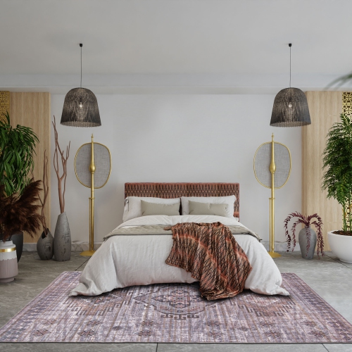 Kashkuli Copper Rug 7'8" x 10'0"