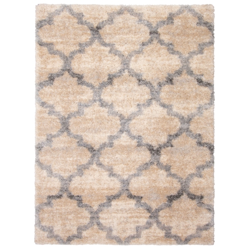 ALFRESCO DECOR  Annica Polypropylene Rug 6'7" X 9'6" In Tan