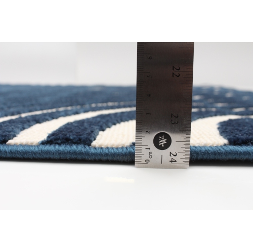 Zuma Taupe Polypropylene Rug 4'7" x 6'7"