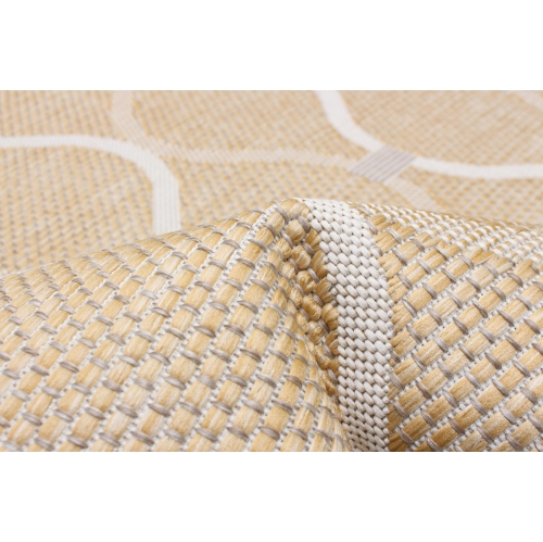 Veranda Diamond Blue Polypropylene Rug 6'7" x 9'6"