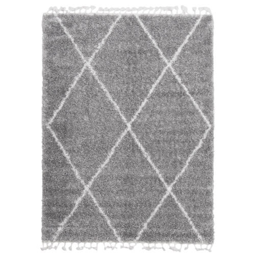 Grammercy Diamond Cream Polypropylene Shag 6'7" x 9'6"