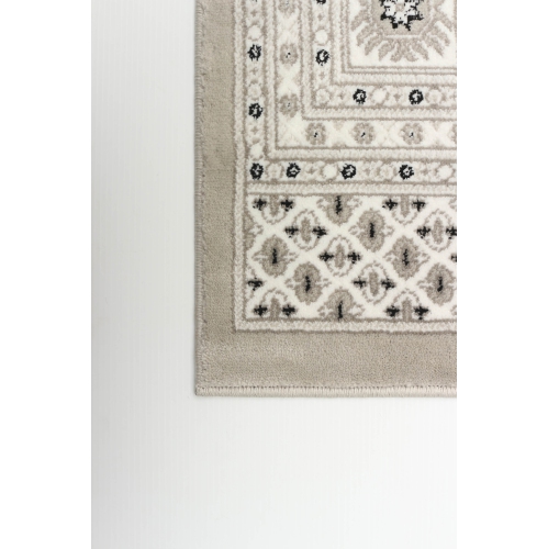 Bokhara Red Polypropylene Rug 3'11" x 5'7"