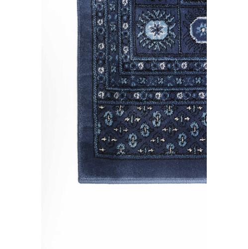 Bokhara Red Polypropylene Rug 3'11" x 5'7"