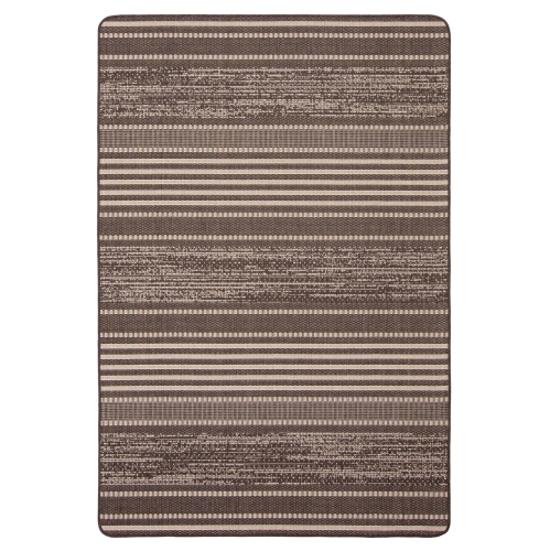 Cabana Chocolate Polypropylene Rug 2'2" x 3'11"