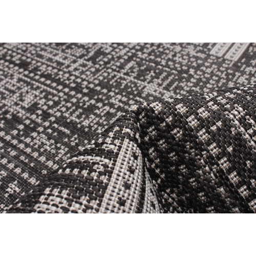 Solea Grey Polypropylene Rug 2'2" x 3'11"