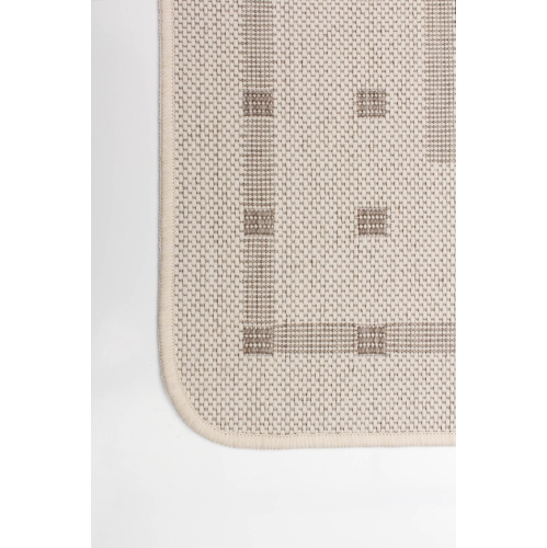 Nadia Tan Polypropylene Rug 2'2" x 3'11"