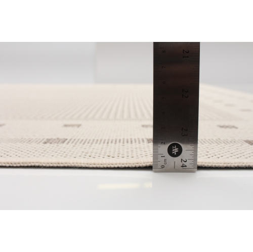 Nadia Tan Polypropylene Rug 2'2" x 3'11"