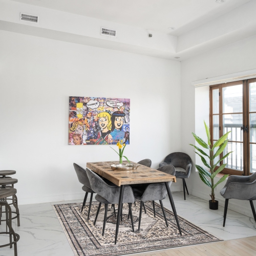 Oregon Tabriz Grey/Cream Polypropylene Rug 5'3" x 7'3"