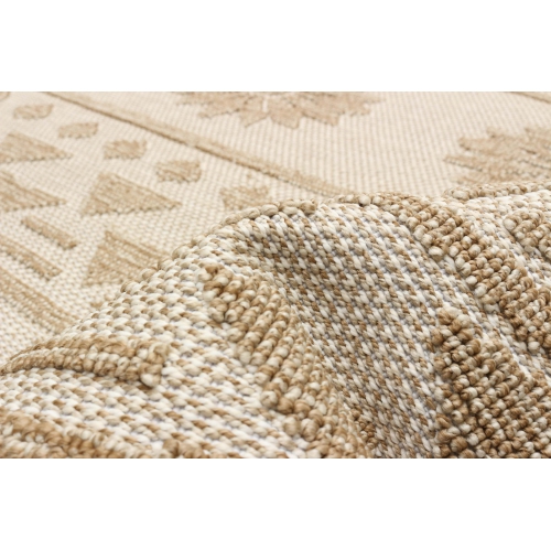 Finley Taupe, Taupe Polypropylene Rug 6'3" x 6'3"