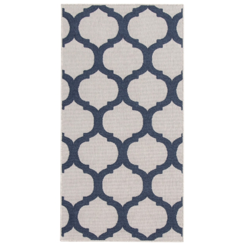 ALFRESCO DECOR  Cambridge Polypropylene Rug 5'3" X 7'7" In Grey