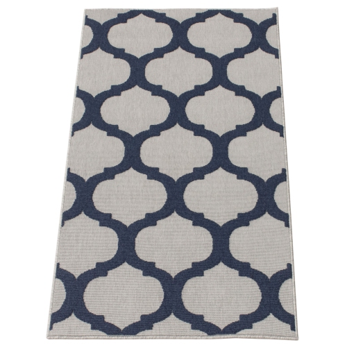 Cambridge Grey Polypropylene Rug 5'3" x 7'7"