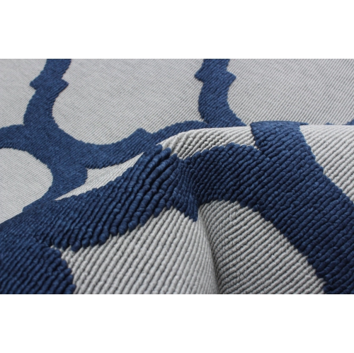 Cambridge Grey Polypropylene Rug 5'3" x 7'7"